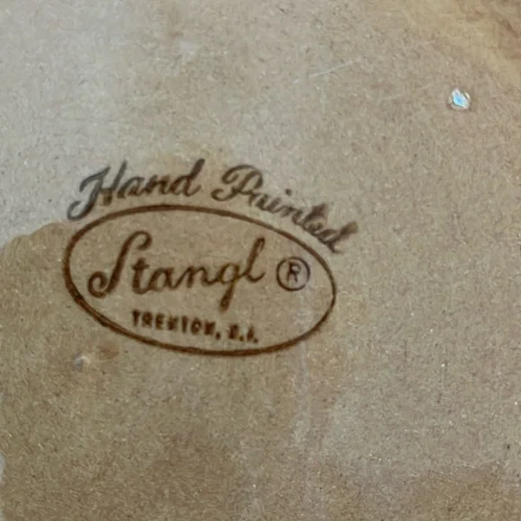 Vintage Stangl Egg Plate - Picture 3 of 4